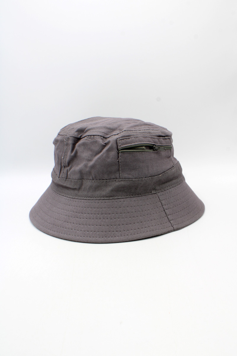 Grossiste Hologramme Paris - Bob classique Uni avec zip en Coton