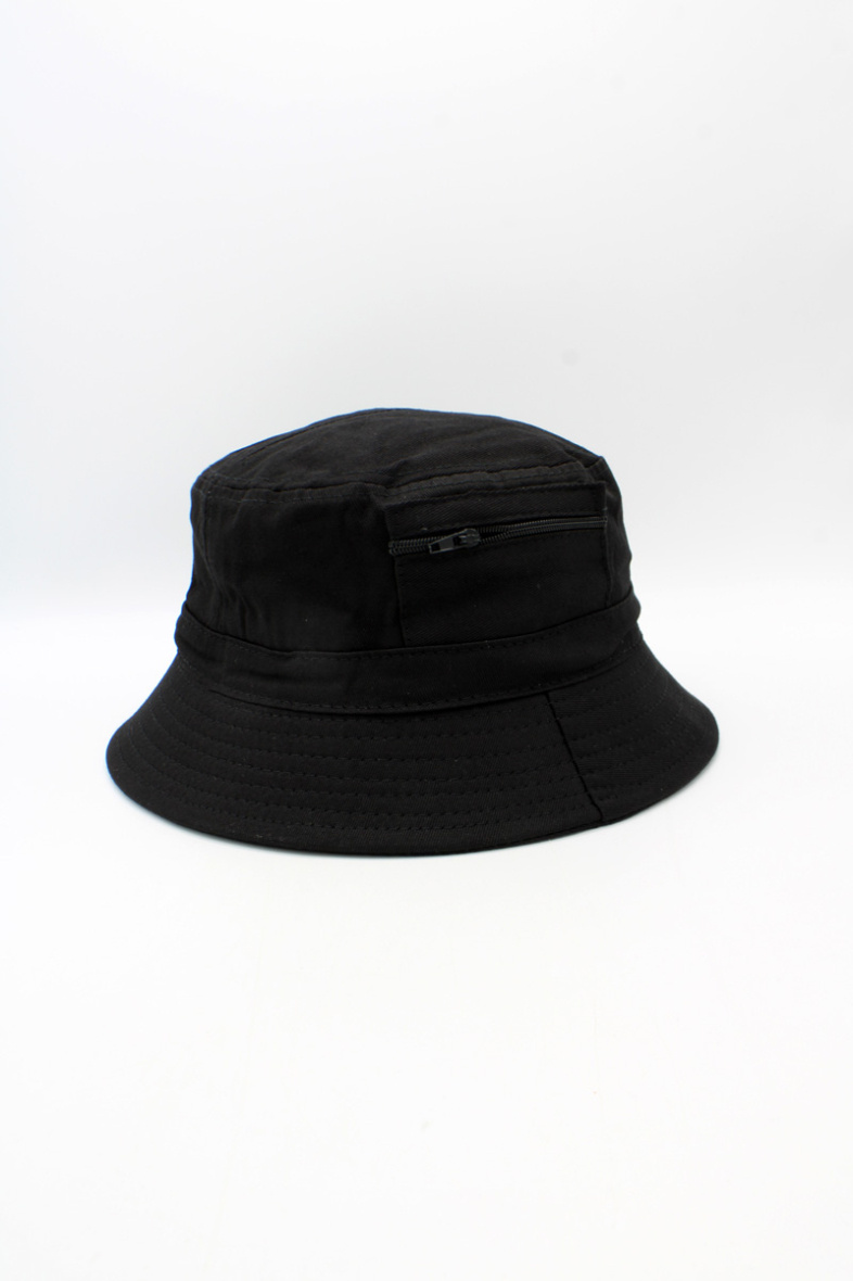 Grossiste Hologramme Paris - Bob classique Uni avec zip en Coton