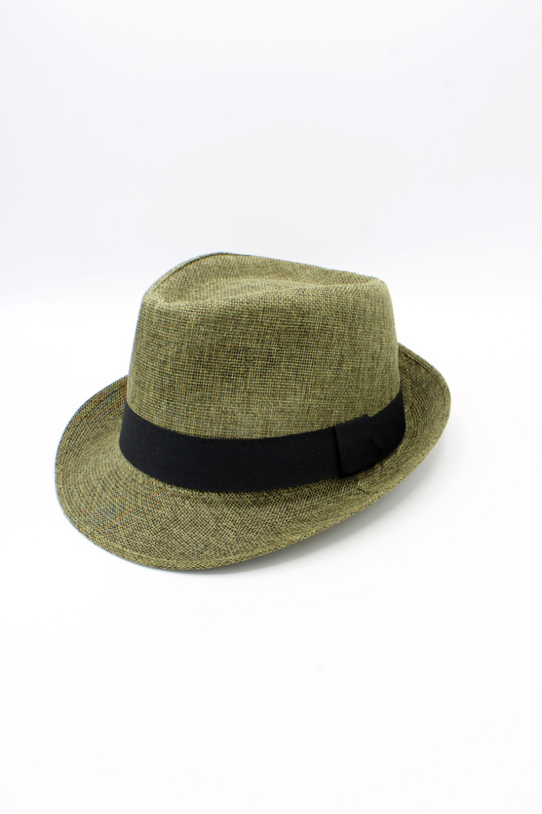 Wholesaler Hologramme Paris - Black Grosgrain Polyester Small Brim Hat