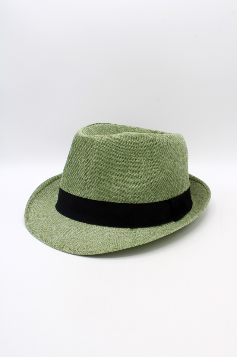 Wholesaler Hologramme Paris - Black Grosgrain Polyester Small Brim Hat