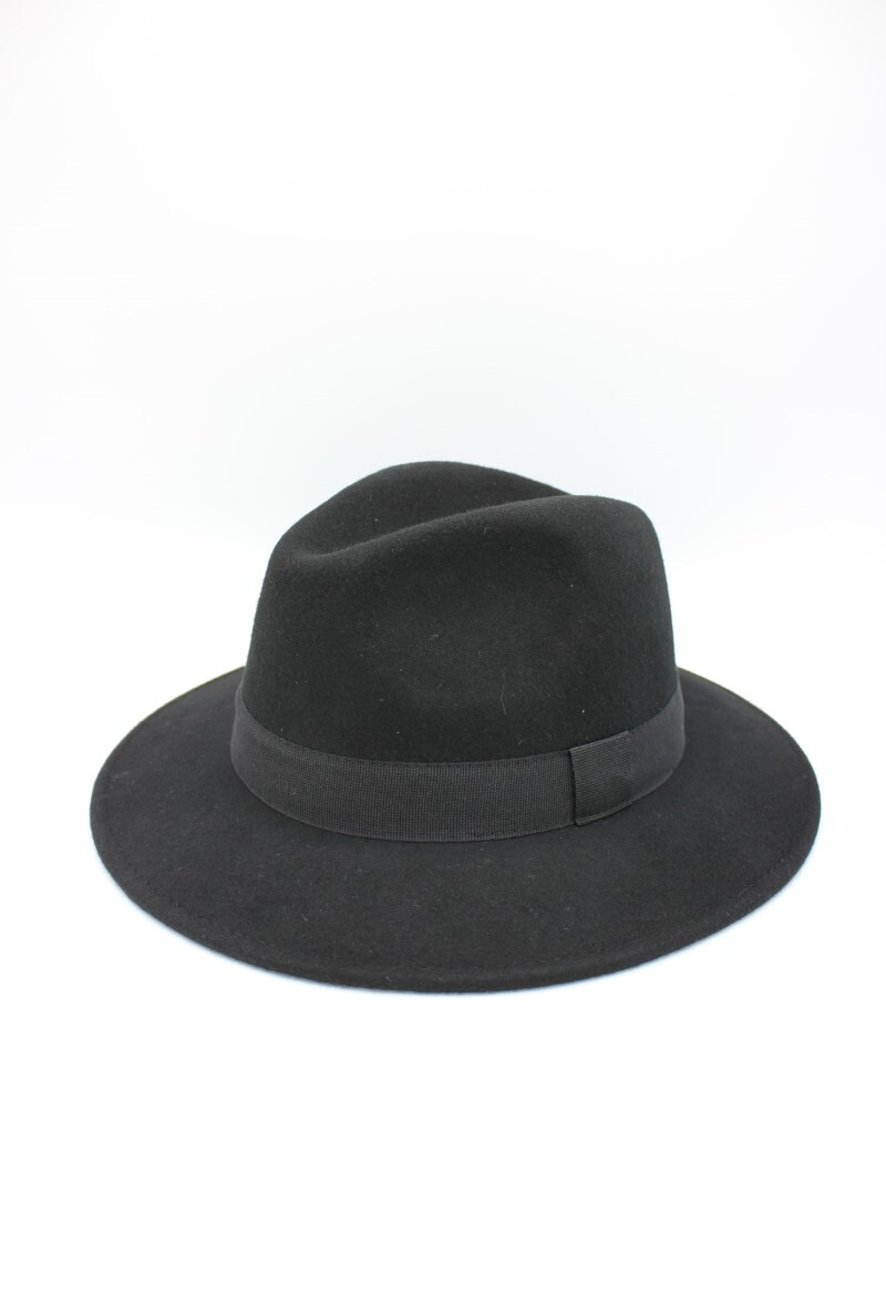 Grossiste Hologramme Paris - Chapeau Italien en pure laine Waterproof Crushable avec ruban