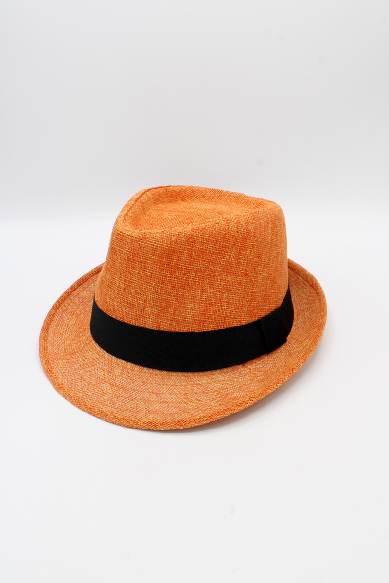 Wholesaler Hologramme Paris - Black Polyester Small Brim Hat with Grosgrain