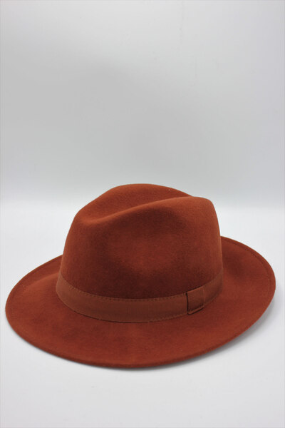 Grossiste Hologramme Paris - Fedora Italien en laine Art.01 Ruggine Grossiste Hologramme Paris - Fedora Italien en laine Art.01 Ruggine