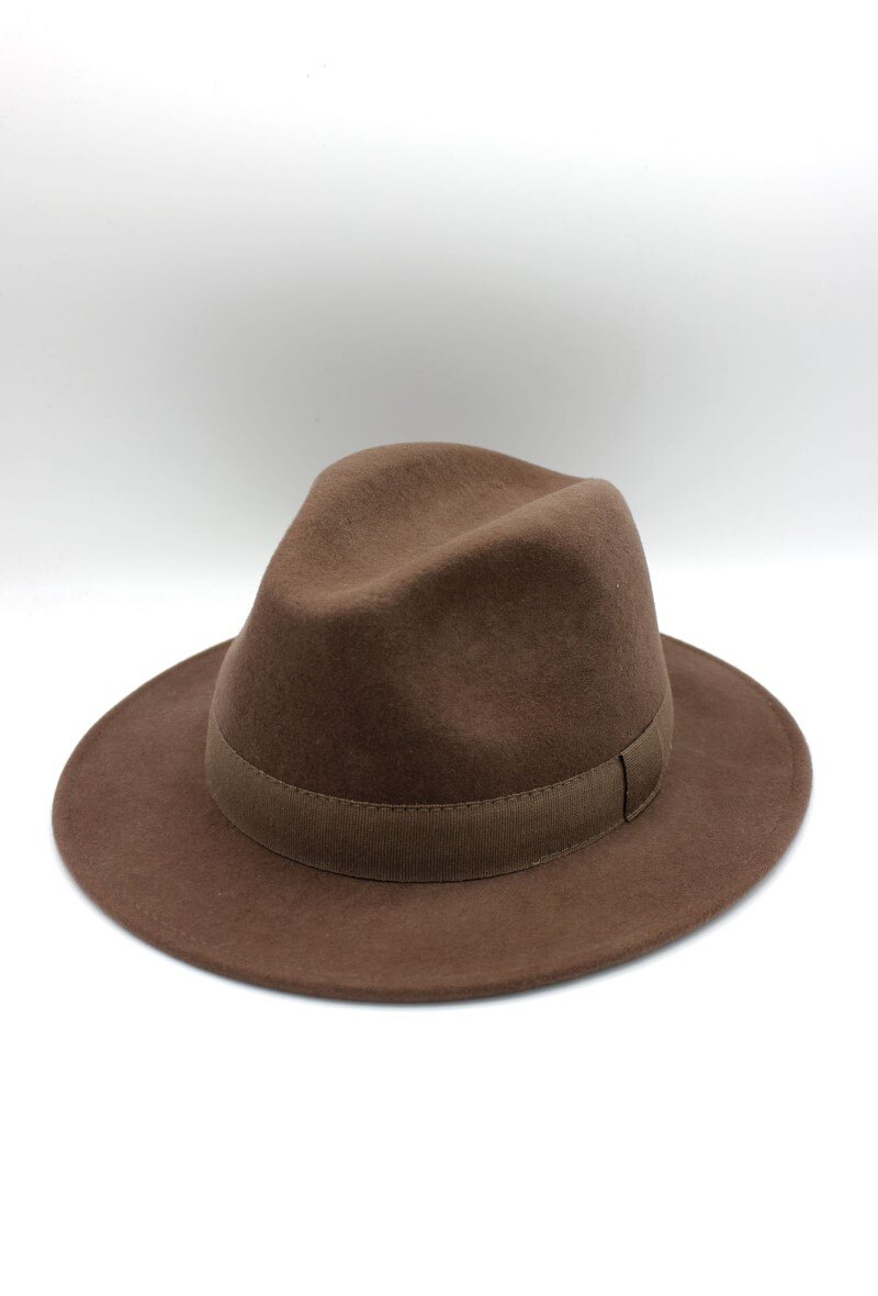 Grossista Hologramme Paris - Cappello italiano in pura lana, impermeabile e pieghevole, con nastro