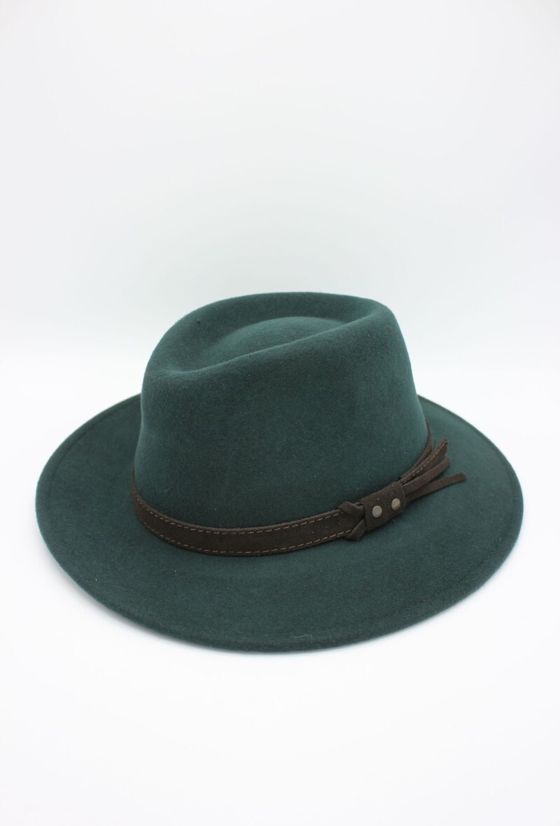 Grossista Hologramme Paris - Cappello italiano in lana croushabile pura impermeabile con cintura