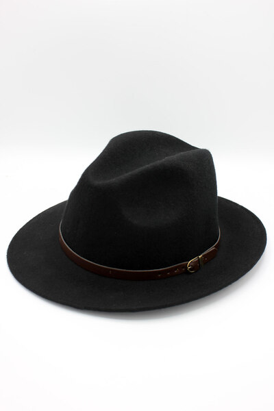 Grossiste Hologramme Paris - Fedora Italien en pure laine Art.02 Noir Grossiste Hologramme Paris - Fedora Italien en pure laine Art.02 Noir