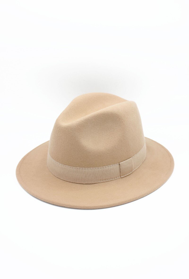Grossista Hologramme Paris - Cappello italiano in pura lana, impermeabile e pieghevole, con nastro