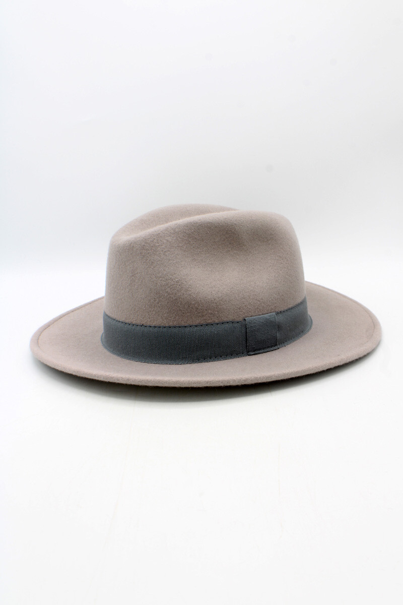 Grossista Hologramme Paris - Cappello italiano in pura lana, impermeabile e pieghevole, con nastro