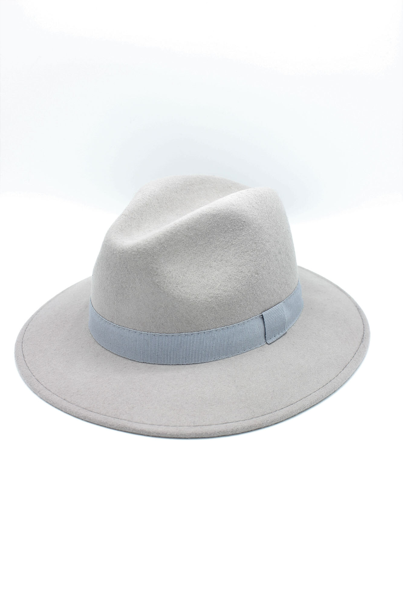 Großhändler Hologramme Paris - Italienischer Fedora aus klassischer reiner Wolle mit Band