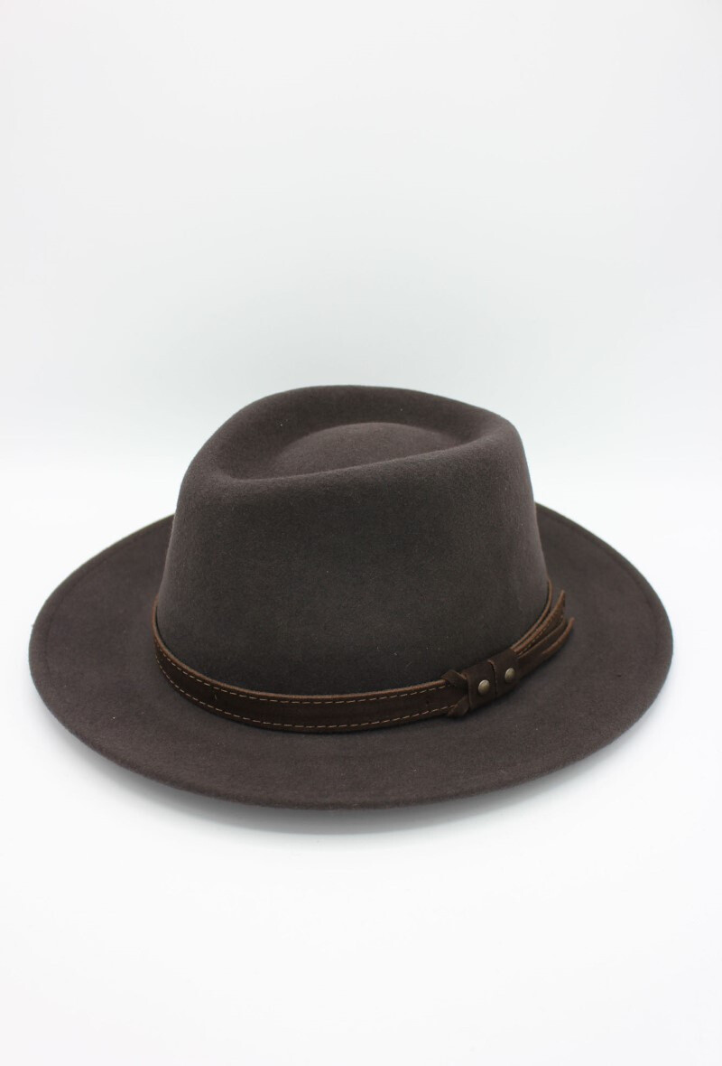 Grossista Hologramme Paris - Cappello italiano in lana croushabile pura impermeabile con cintura