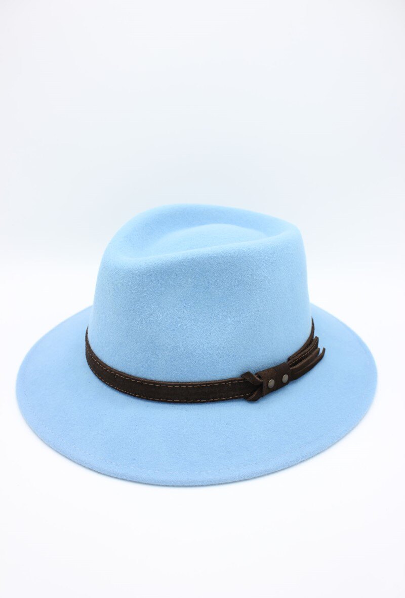 Grossista Hologramme Paris - Cappello italiano in pura lana, impermeabile e pieghevole, con cintura