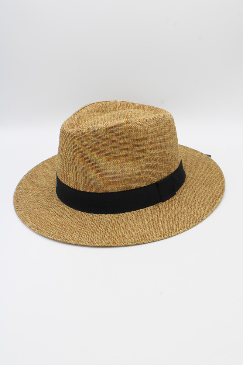 Grossiste Hologramme Paris - Chapeau large en Polyester Gros grain Noir