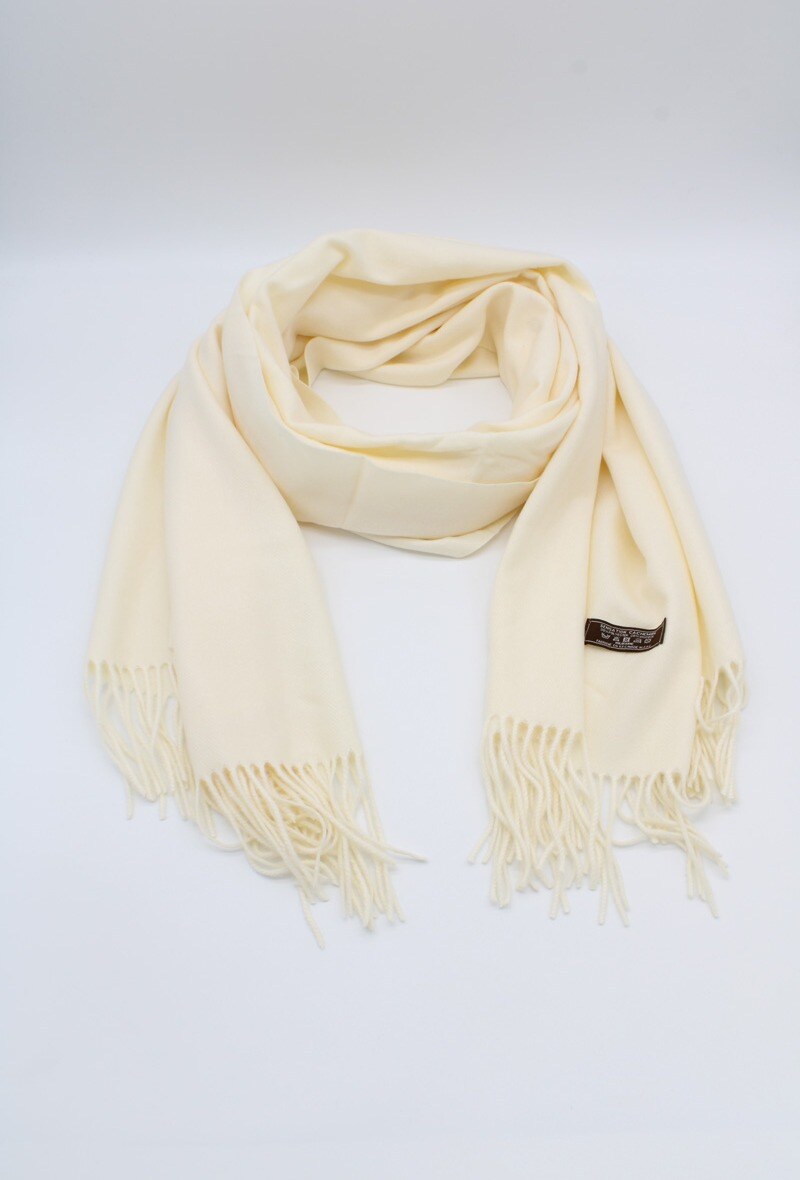 Grossista Hologramme Paris - Sciarpa Sensation Cashmere 72601Bianco Sporco