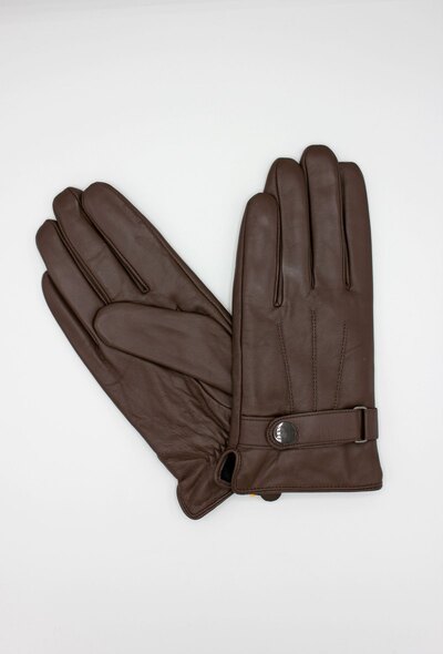 Grossiste Hologramme Paris - Gants en cuir doublé Polaire Homme Grossiste Hologramme Paris - Gants en cuir doublé Polaire Homme
