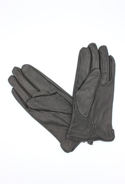 Grossiste Hologramme Paris - Gants en cuir agneau doublé Polaire Grossiste Hologramme Paris - Gants en cuir agneau doublé Polaire