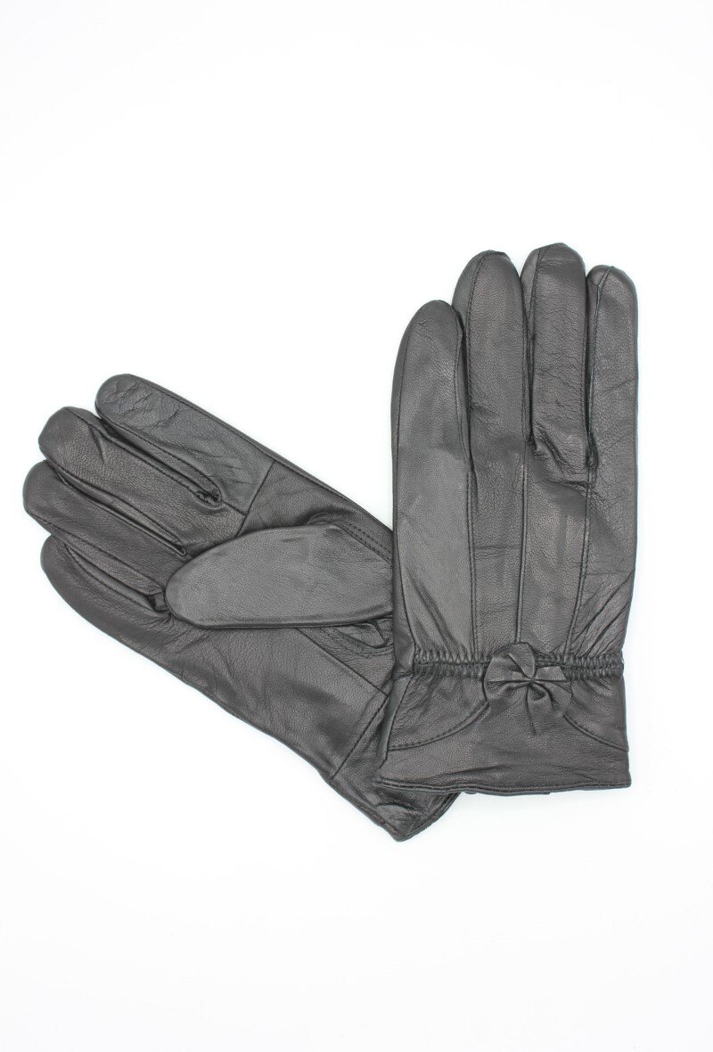 Wholesaler Hologramme Paris - Black lambskin gloves