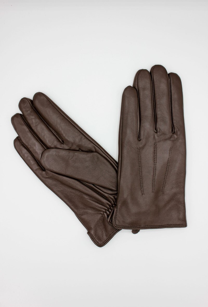 Wholesaler Hologramme Paris - Classic Leather GLOVES with fleece lining