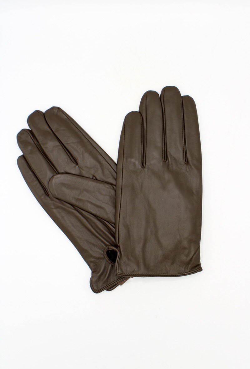 Wholesaler Hologramme Paris - Classic Leather GLOVES with fleece lining