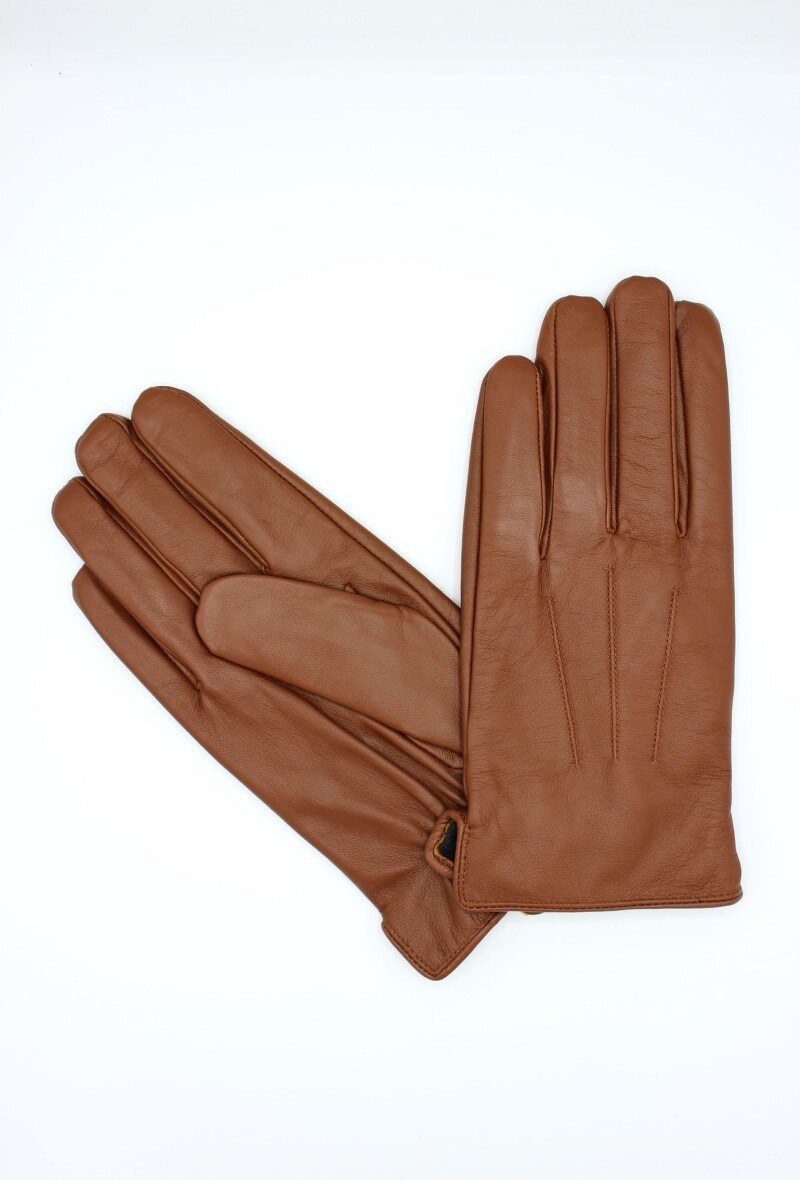 Wholesaler Hologramme Paris - Classic Leather GLOVES with fleece lining