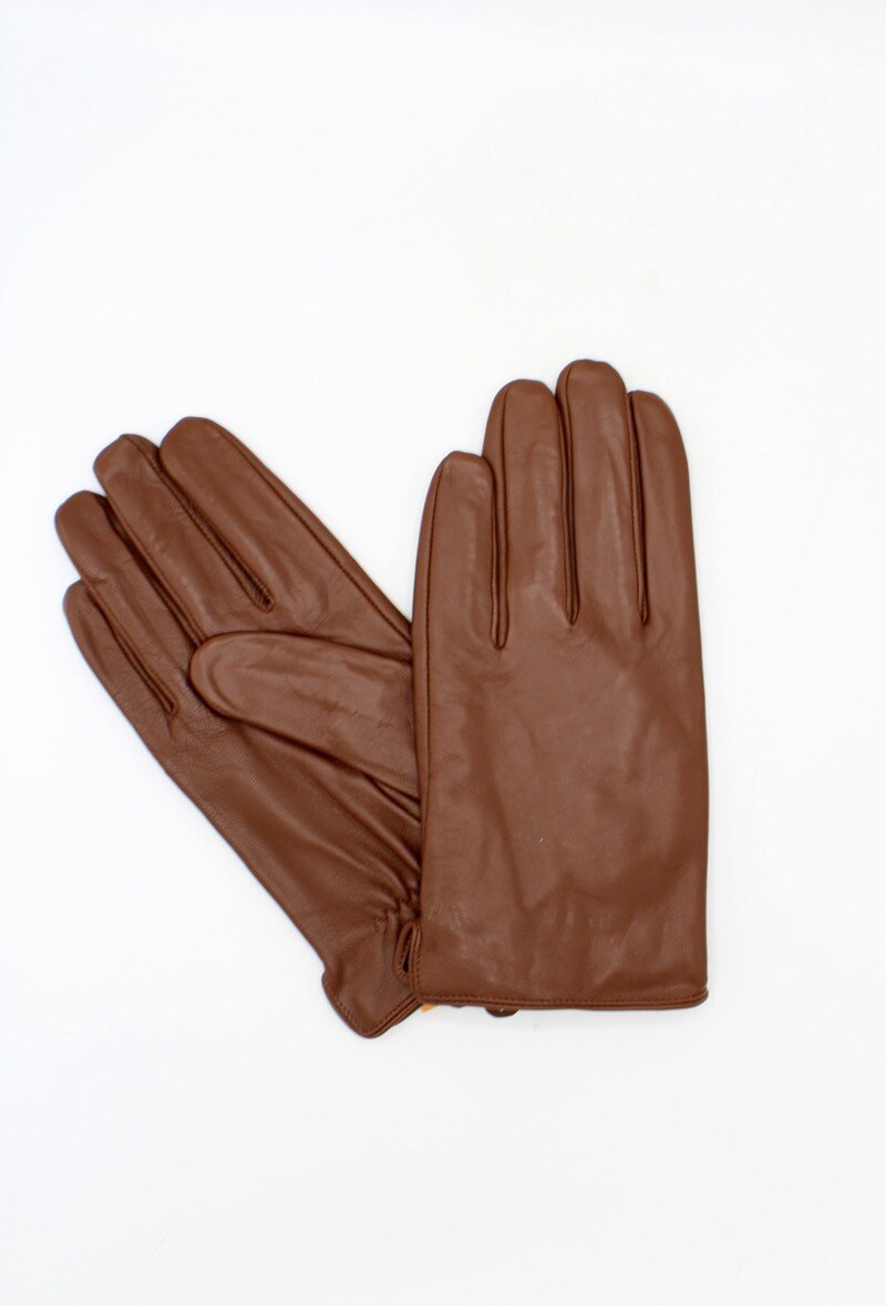 Wholesaler Hologramme Paris - Classic Leather GLOVES with fleece lining