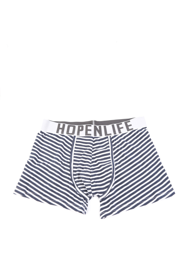 Wholesaler Hopenlife - Packs of bi-color striped boxers