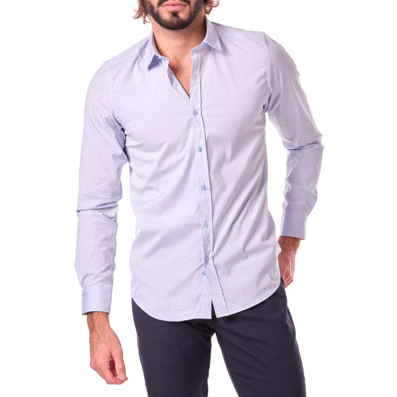Grossiste Hopenlife - Chemise manches longues imprimée