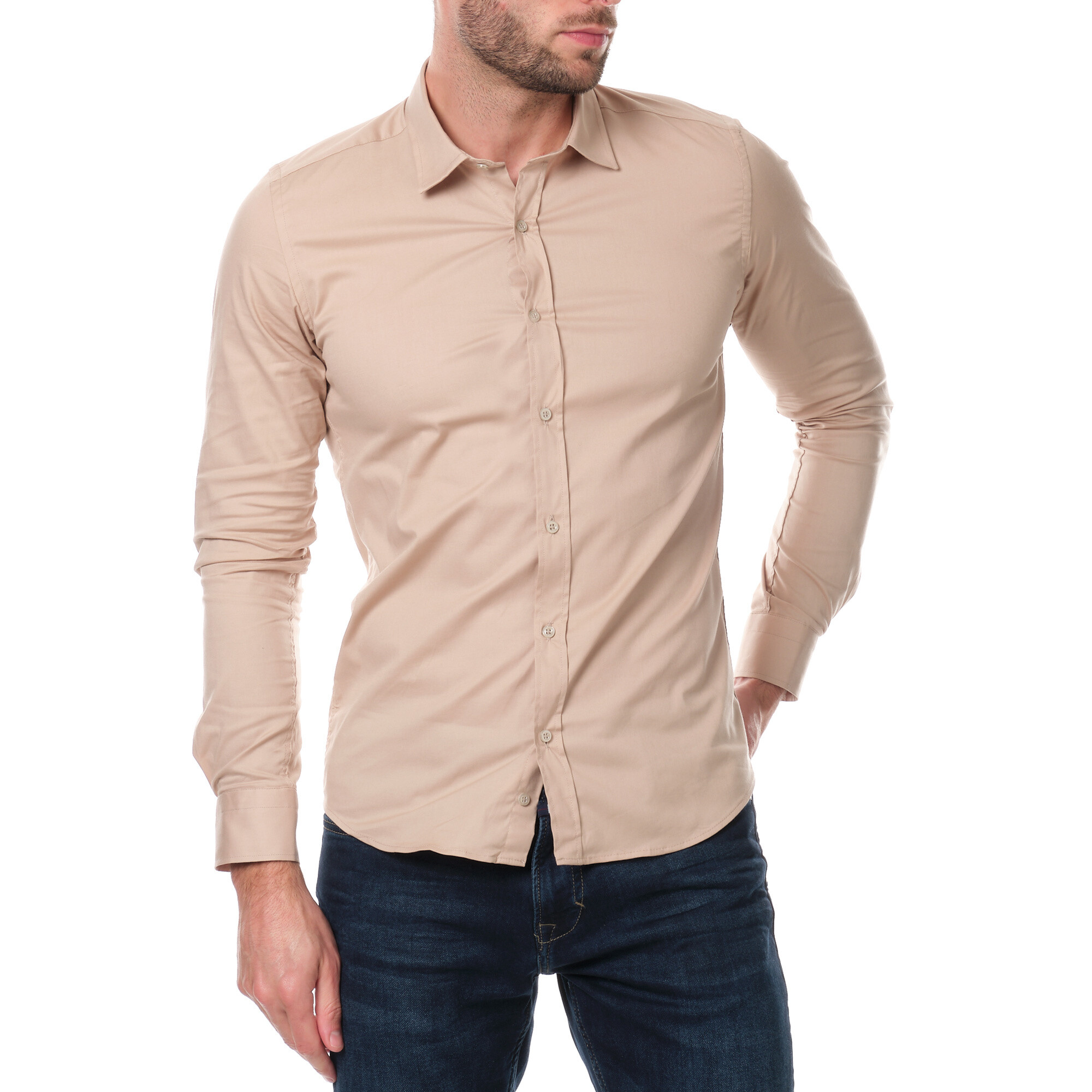 Wholesaler Hopenlife - Long sleeve plain shirt, end of series