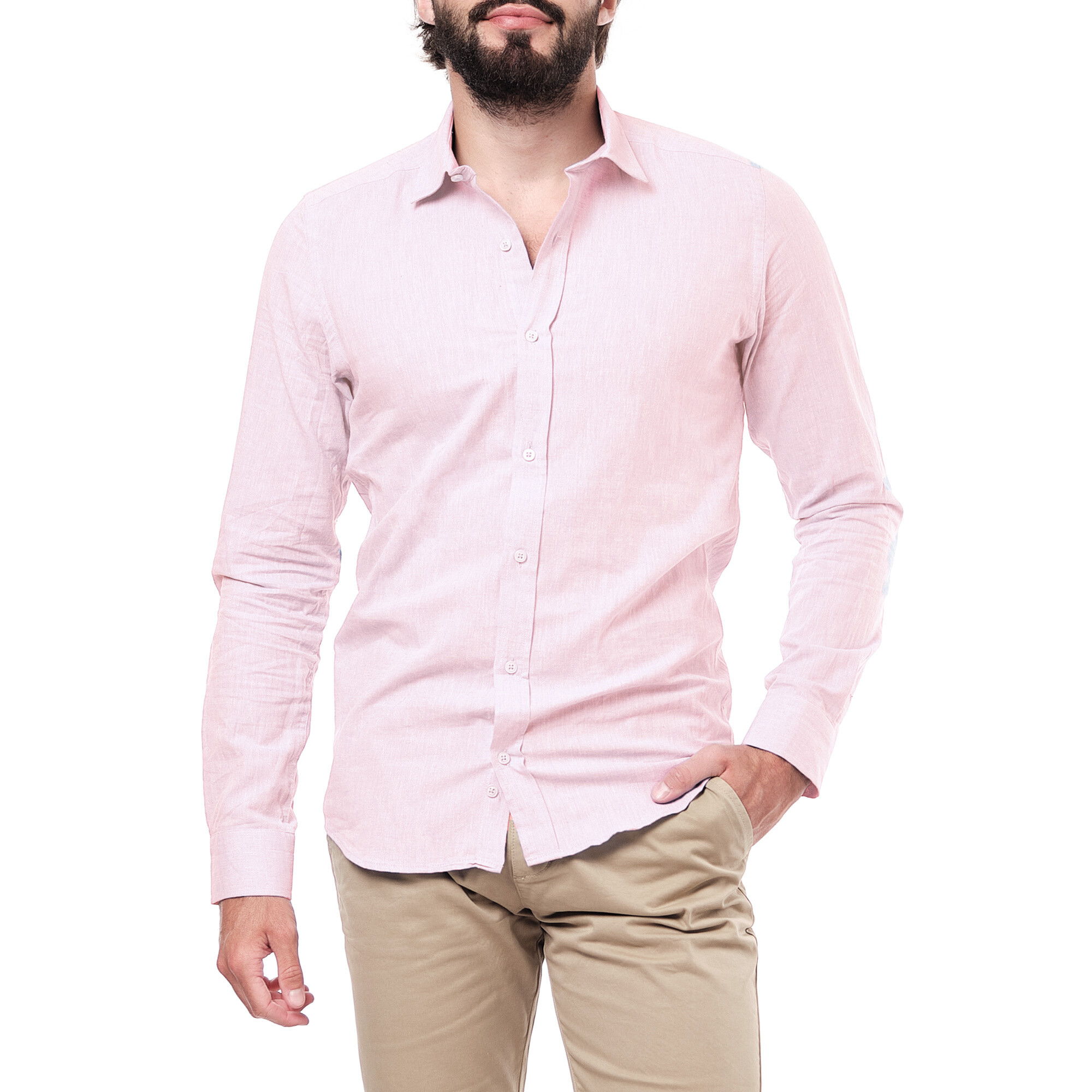 Wholesaler Hopenlife - United linen shirt long sleeves, end of series