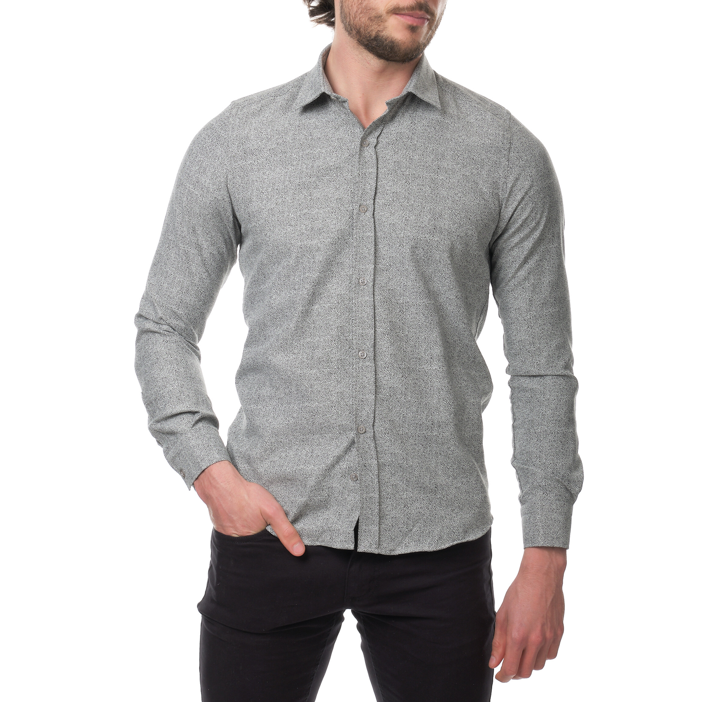 Mayorista Hopenlife - Camisa de manga larga estampada