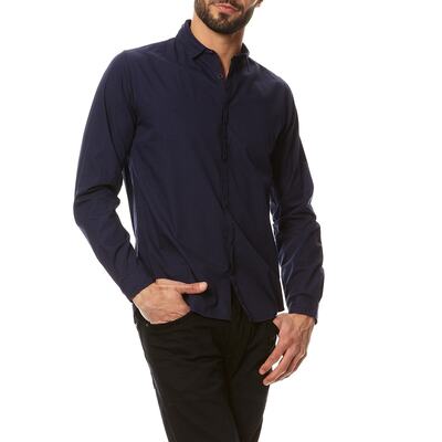 Grossiste Hopenlife - Chemise unie, manches longues Grossiste Hopenlife - Chemise unie, manches longues