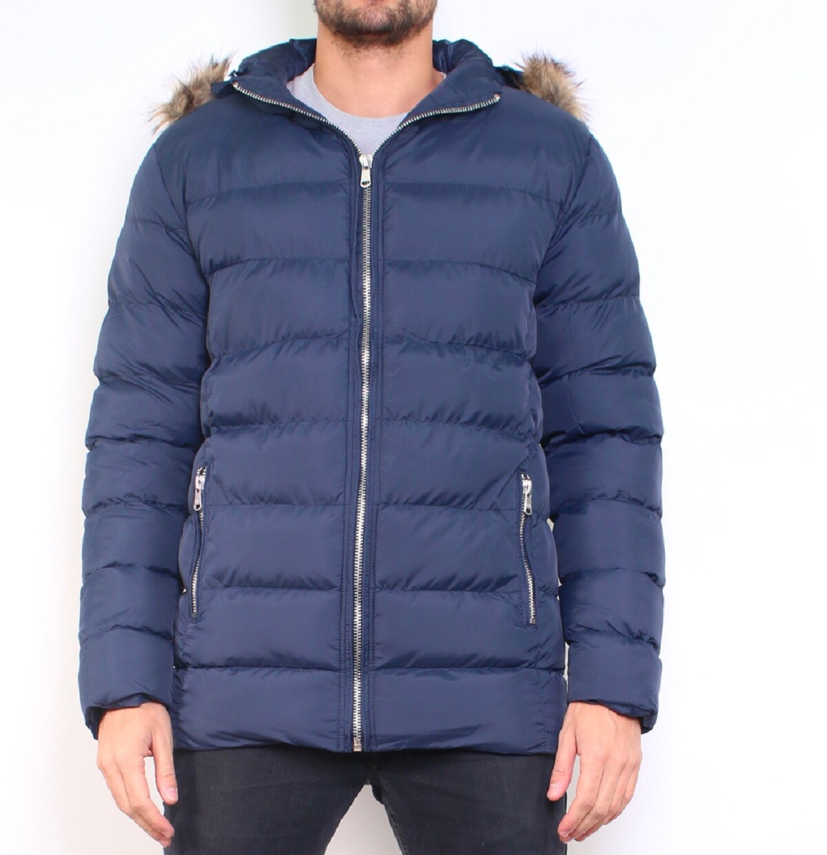 Wholesaler Hopenlife - Men's puffer jacket with hood