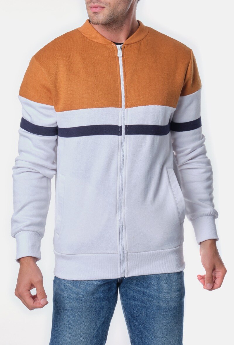 Grossista Hopenlife - Gilet in felpa con zip a maniche lunghe da uomo