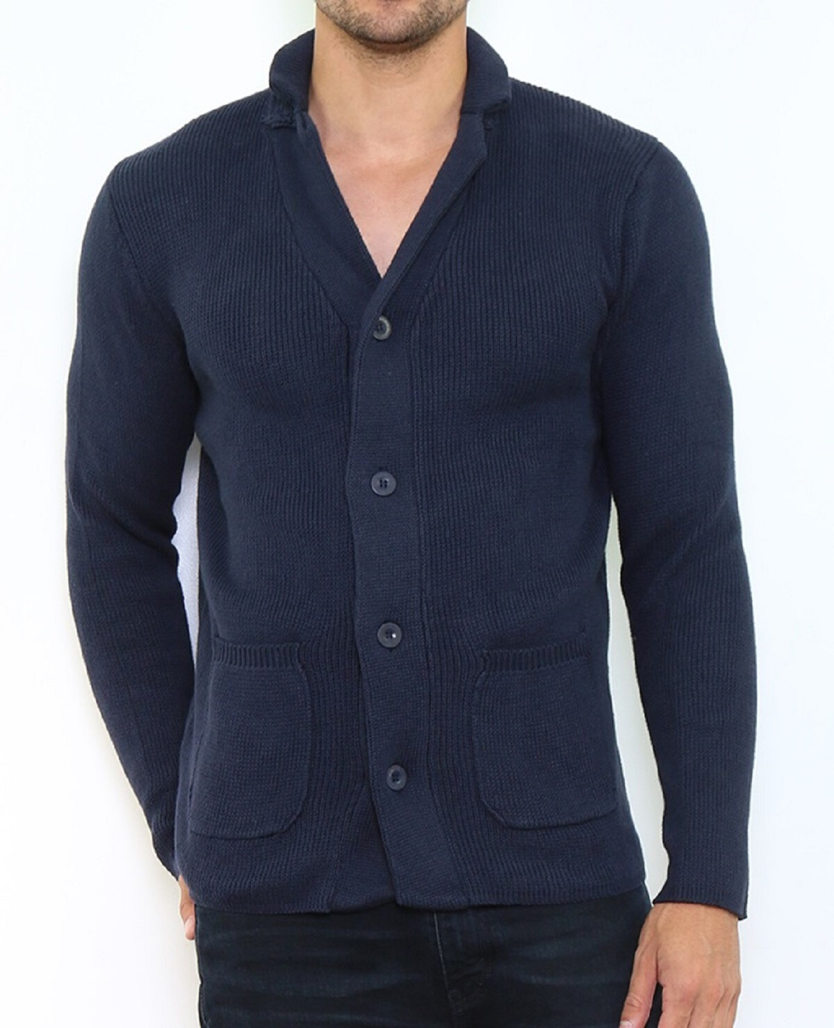 Grossista Hopenlife - Gilet con bottoni in maglia