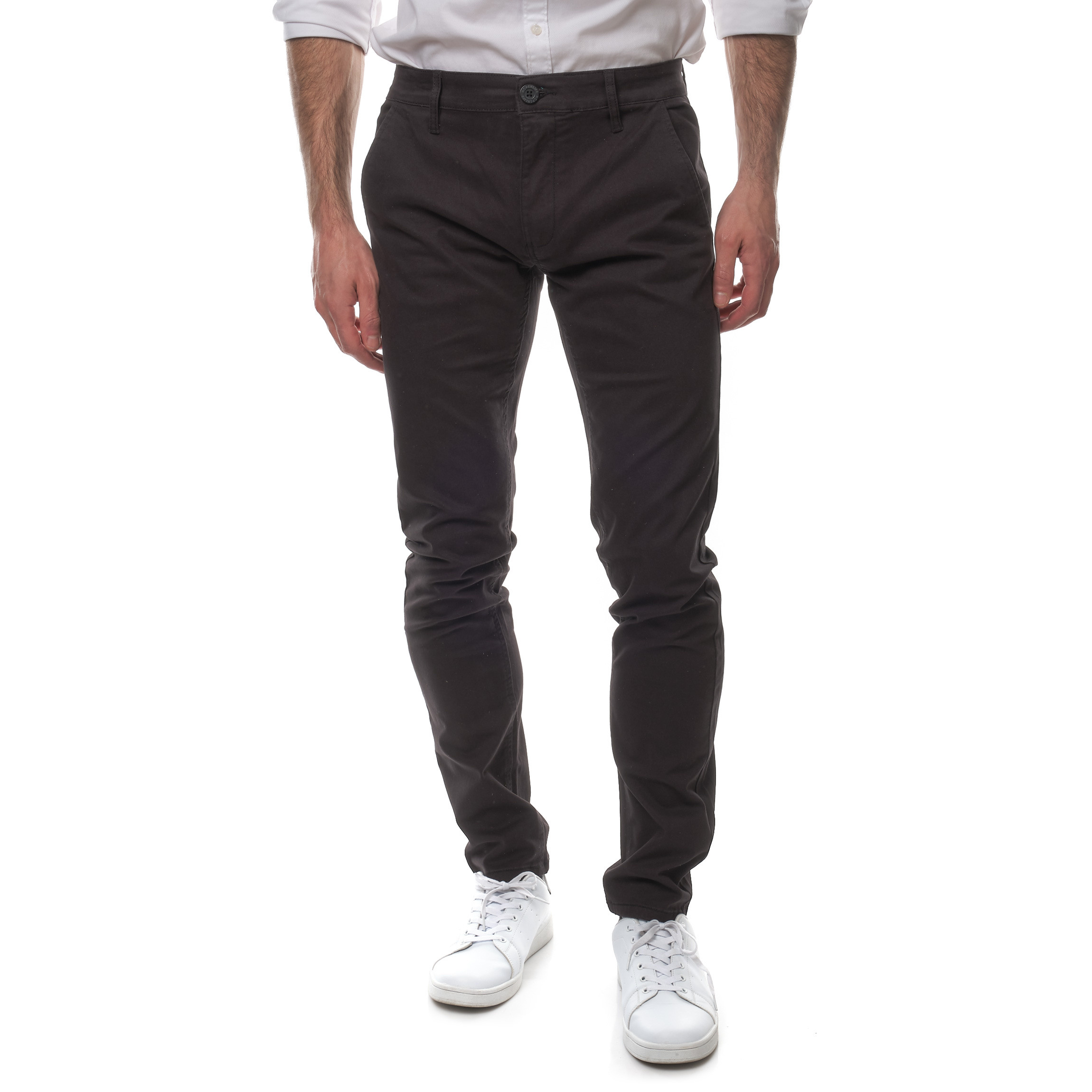 Wholesaler Hopenlife - Plain trousers with slit pockets end of series low price