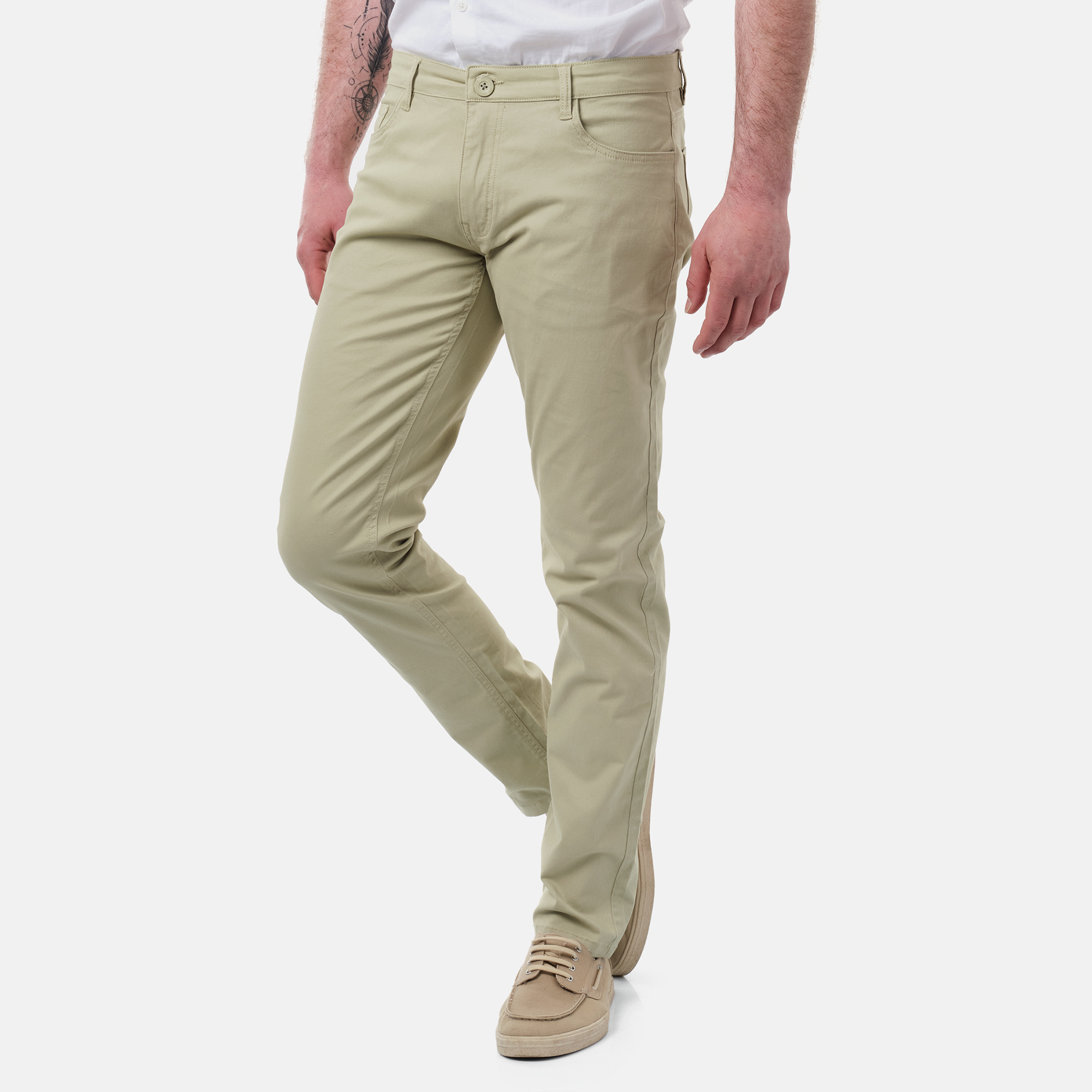 Großhändler Hopenlife - Einfarbige 5-Pocket-Chinohose