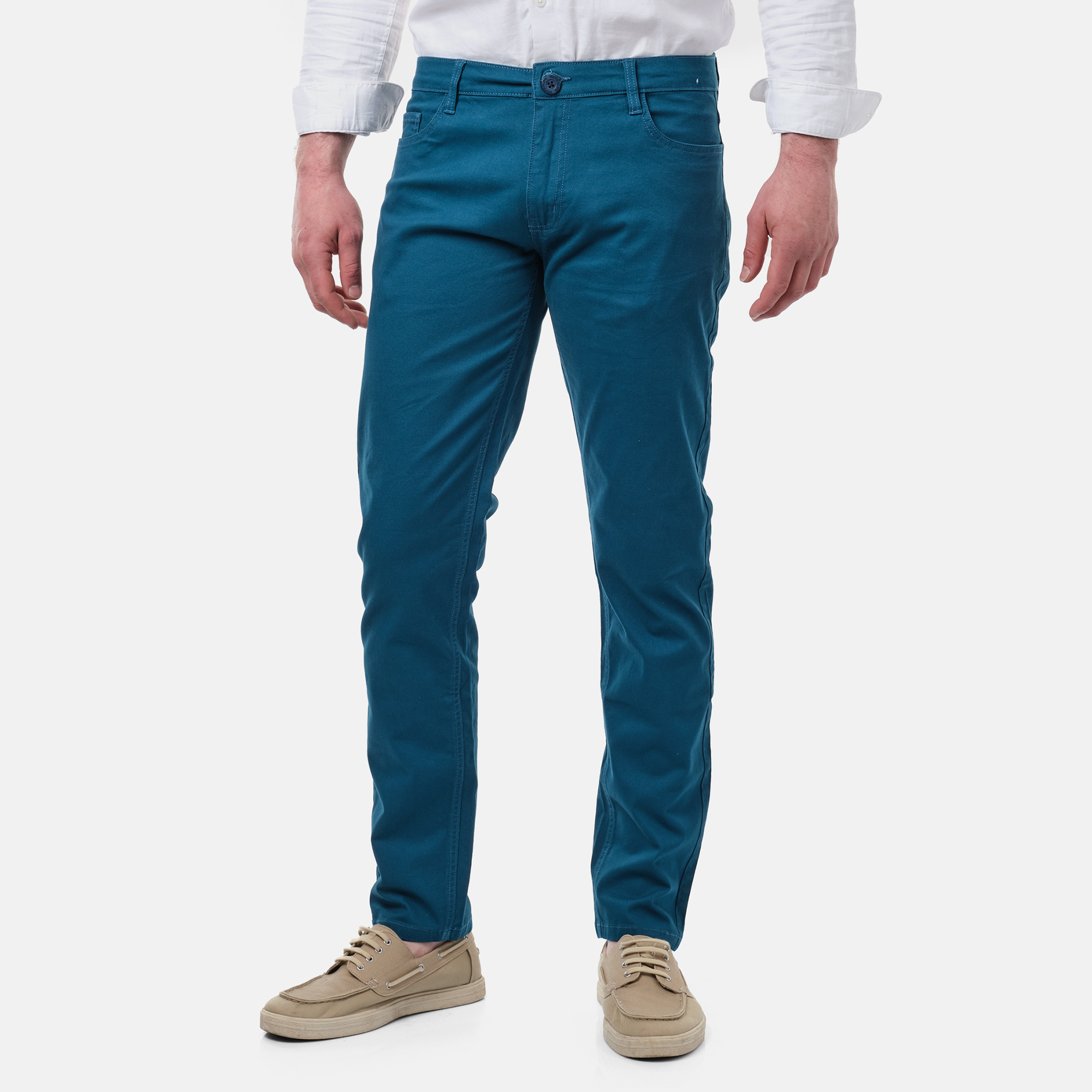 Großhändler Hopenlife - Einfarbige 5-Pocket-Chinohose