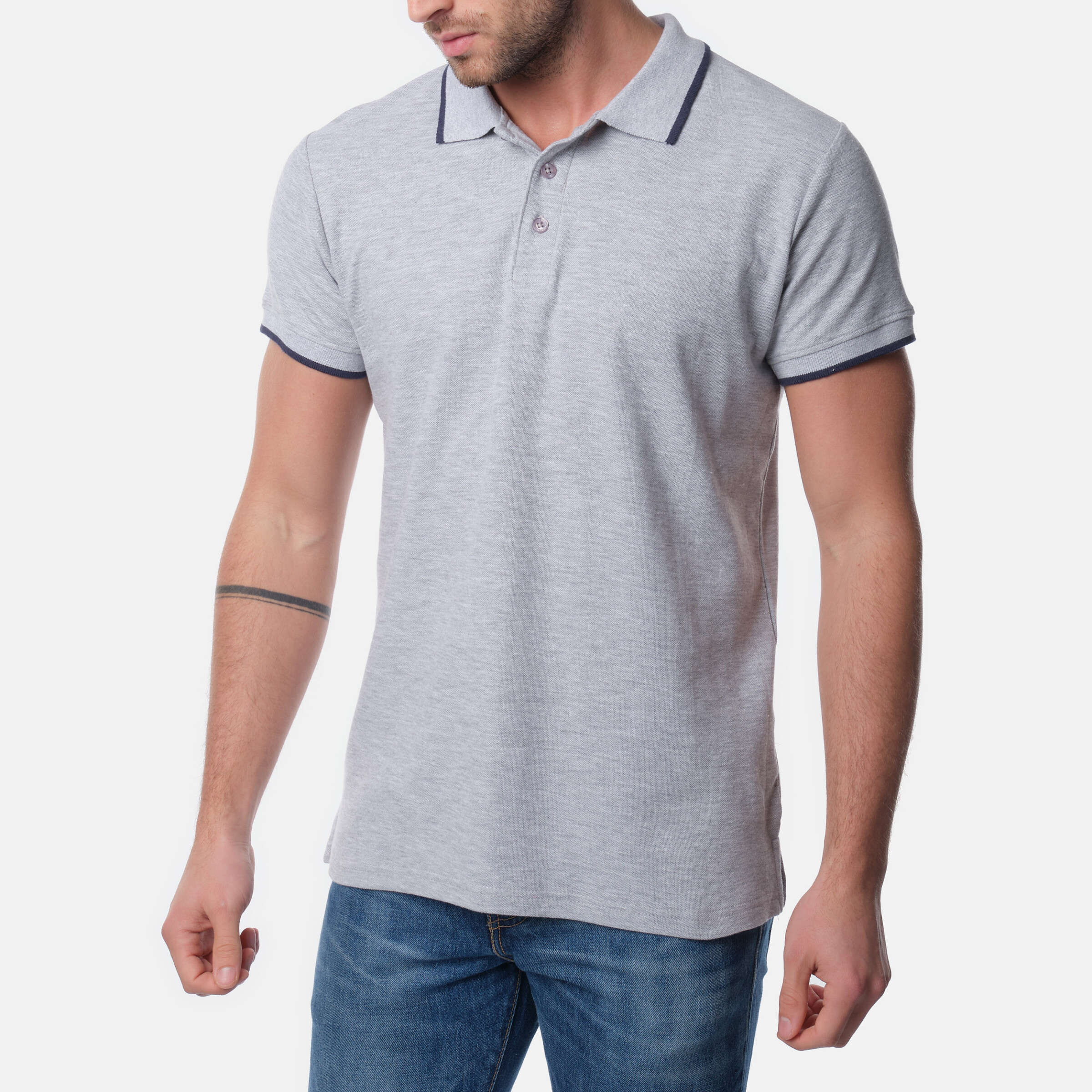 Wholesaler Hopenlife - Ponted picnic mesh polo shirt