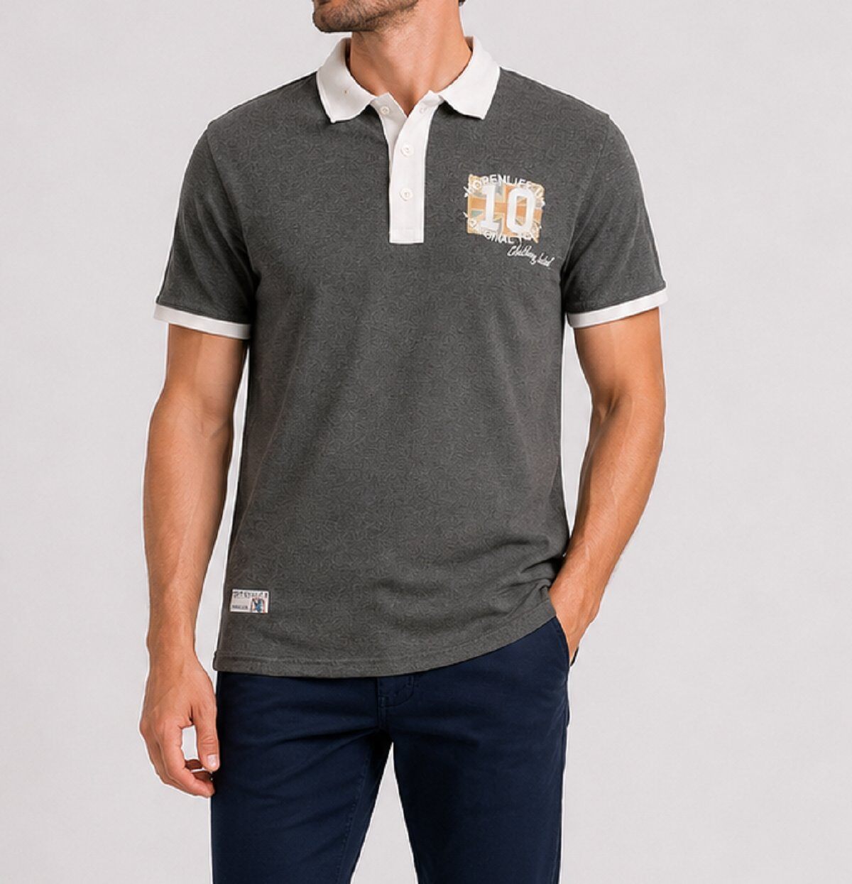 Großhändler Hopenlife - Besticktes Polohemd im eleganten Stil