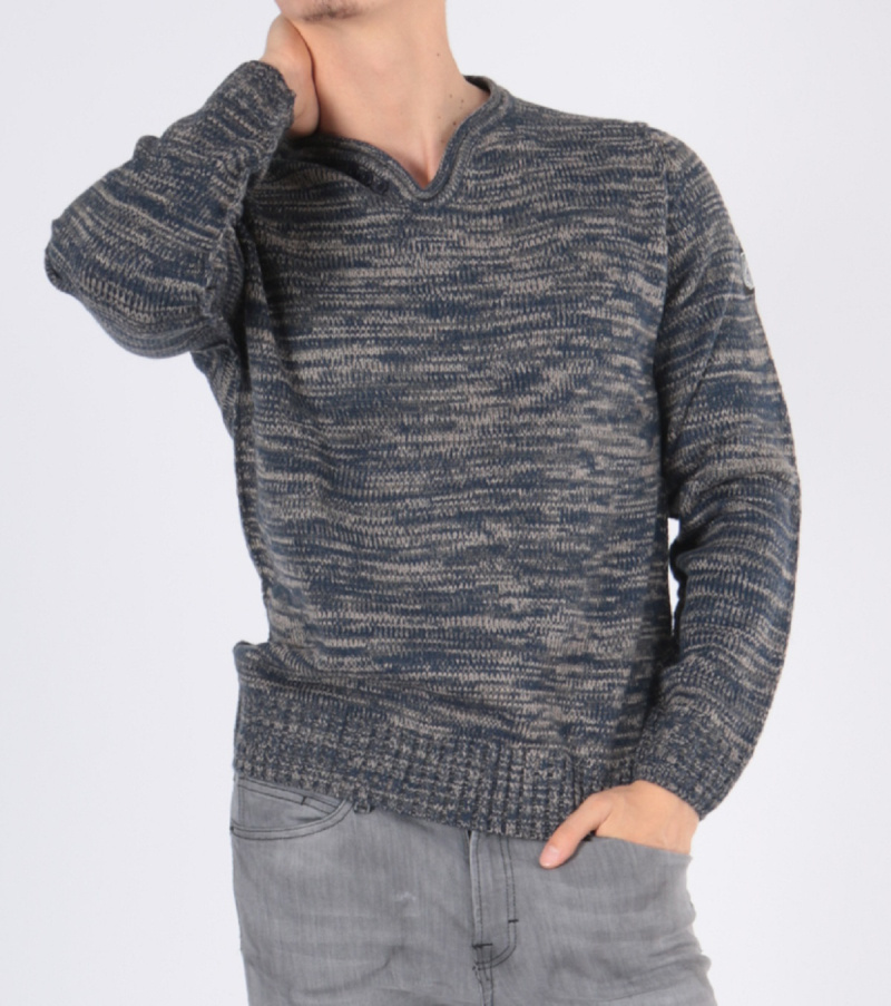 Wholesaler Hopenlife - Heathered V-neck sweater