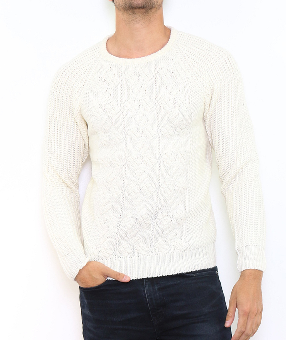 Wholesaler Hopenlife - Plain round neck sweater