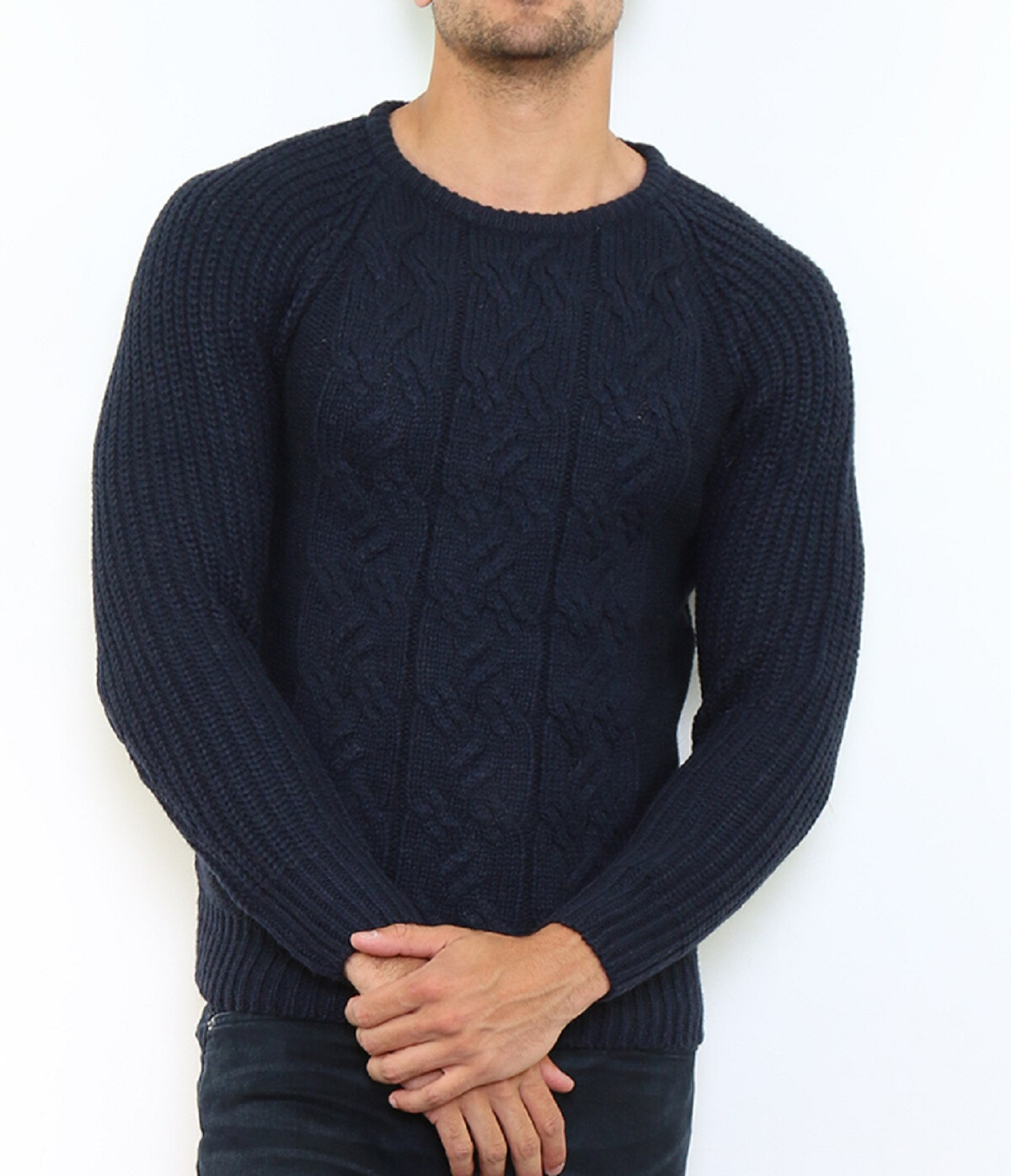 Wholesaler Hopenlife - Plain round neck sweater