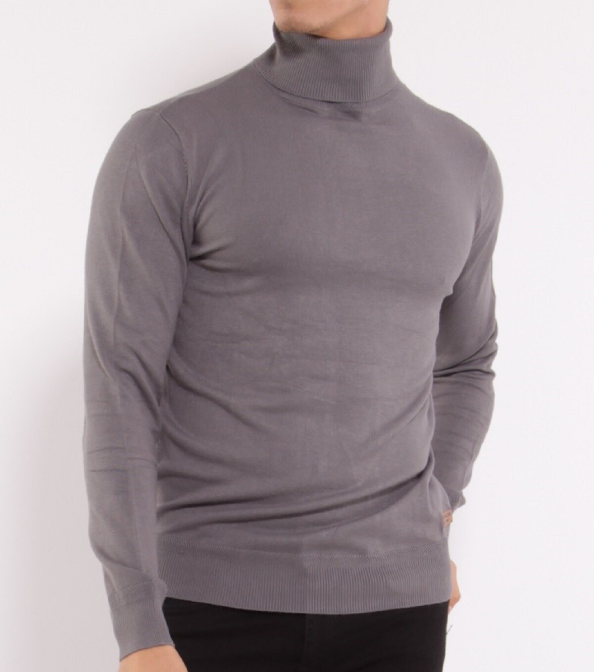Wholesaler Hopenlife - Plain fine-knit turtleneck sweater