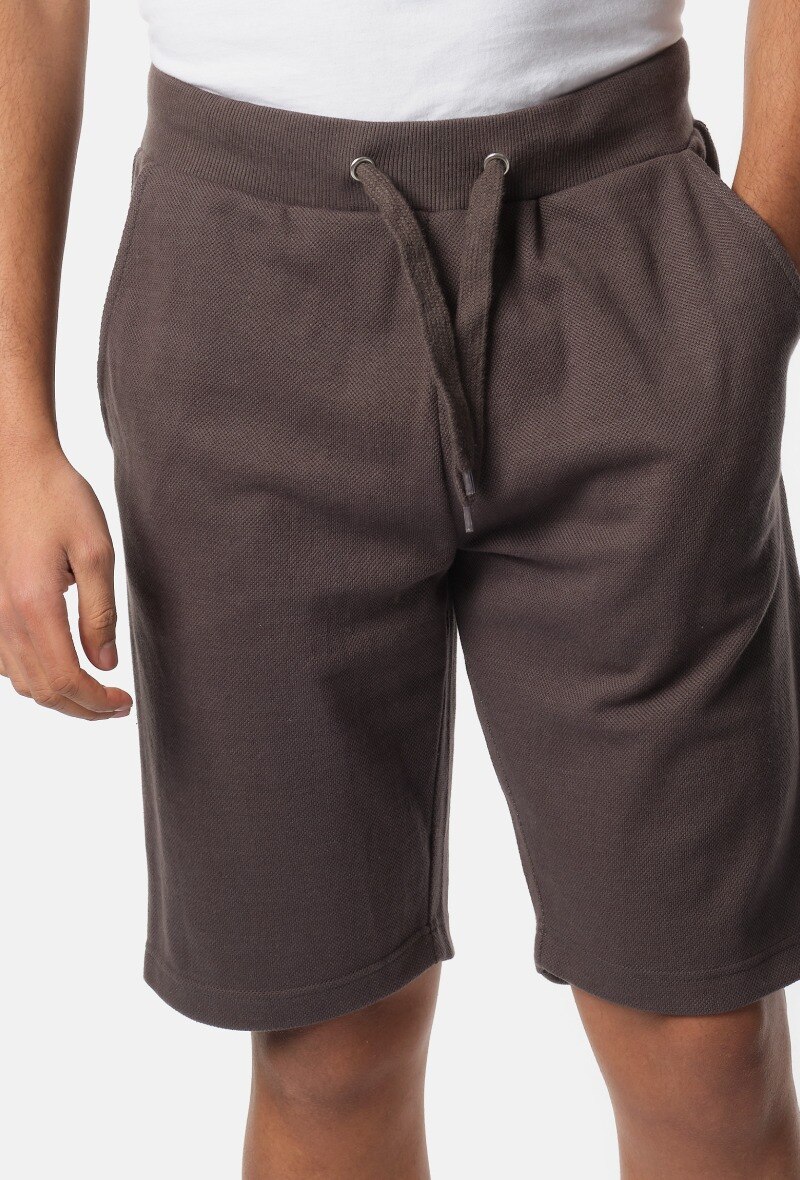 Grossiste Hopenlife - Bermudas maille piquée uni short homme