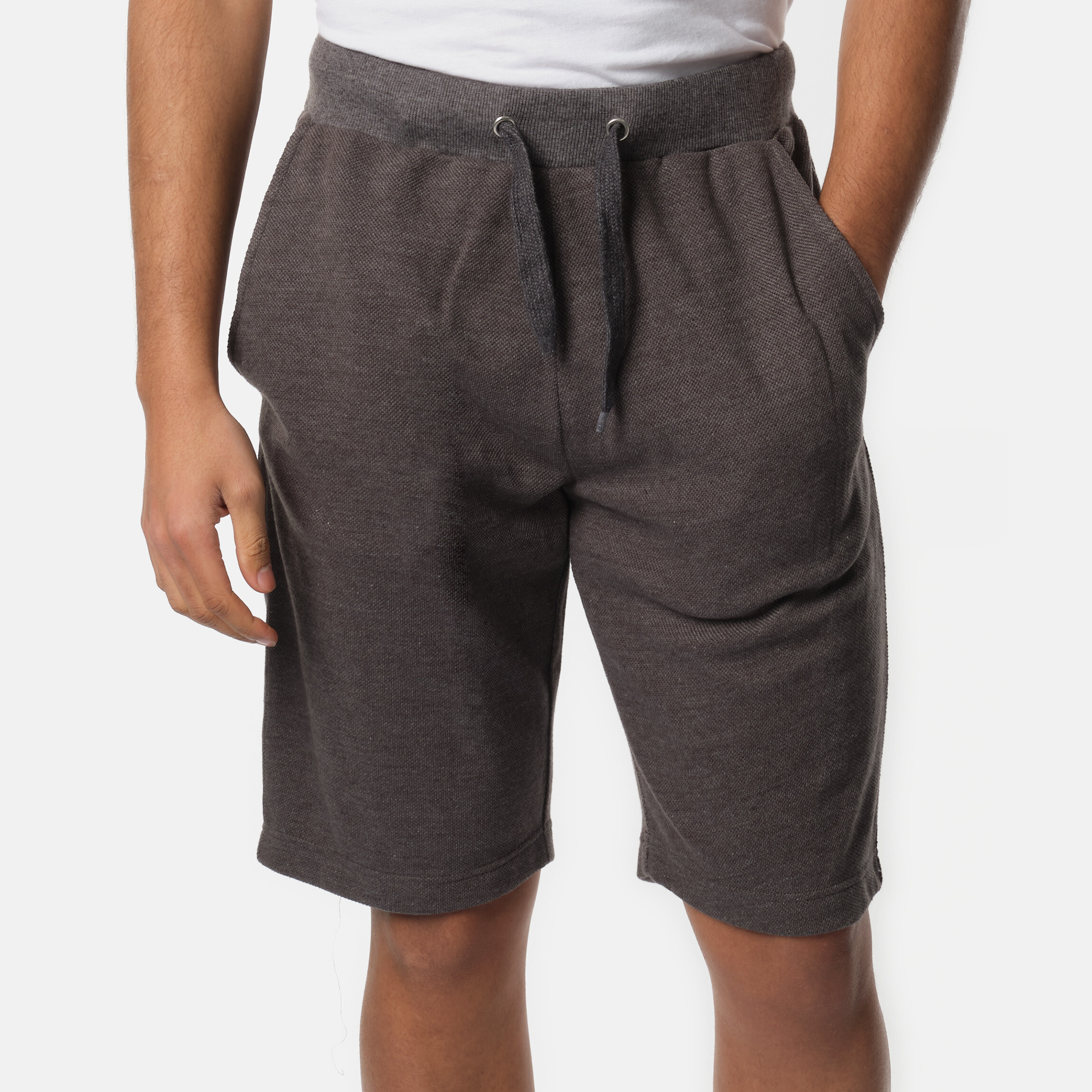 Wholesaler Hopenlife - Solid piqué knit shorts, end of line