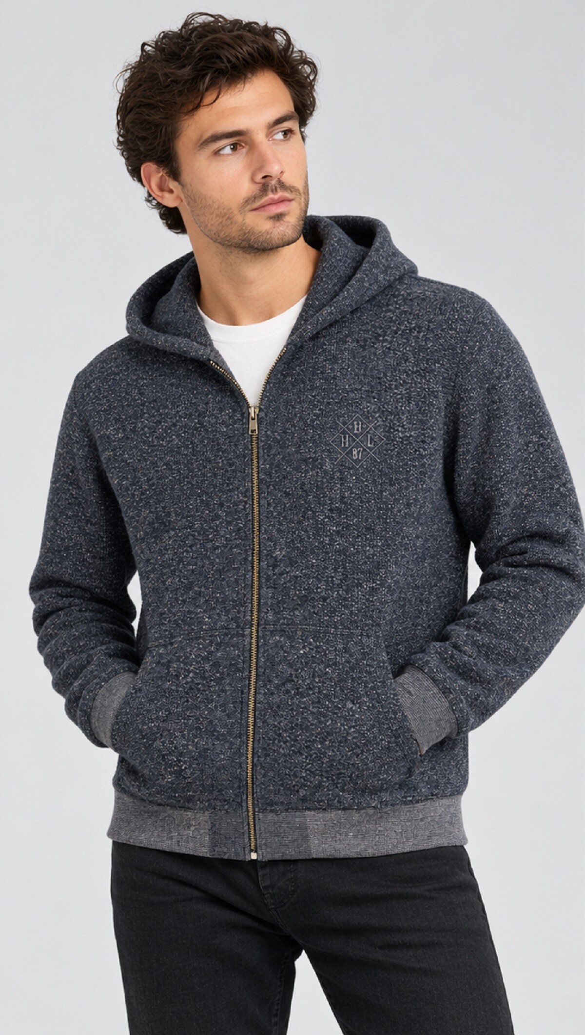 Grossiste Hopenlife - Gilet molleton à capuche
