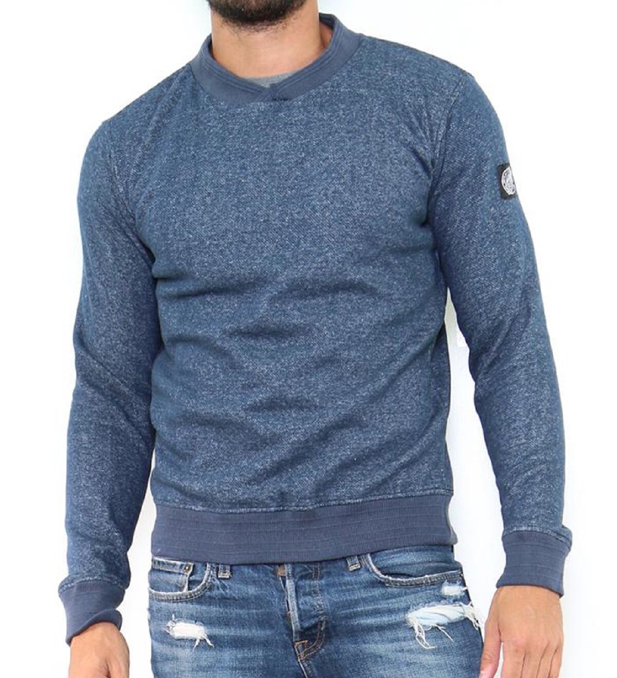 Großhändler Hopenlife - Baumwoll-Fleece-Rundhals-Sweatshirt – Auslaufmodell