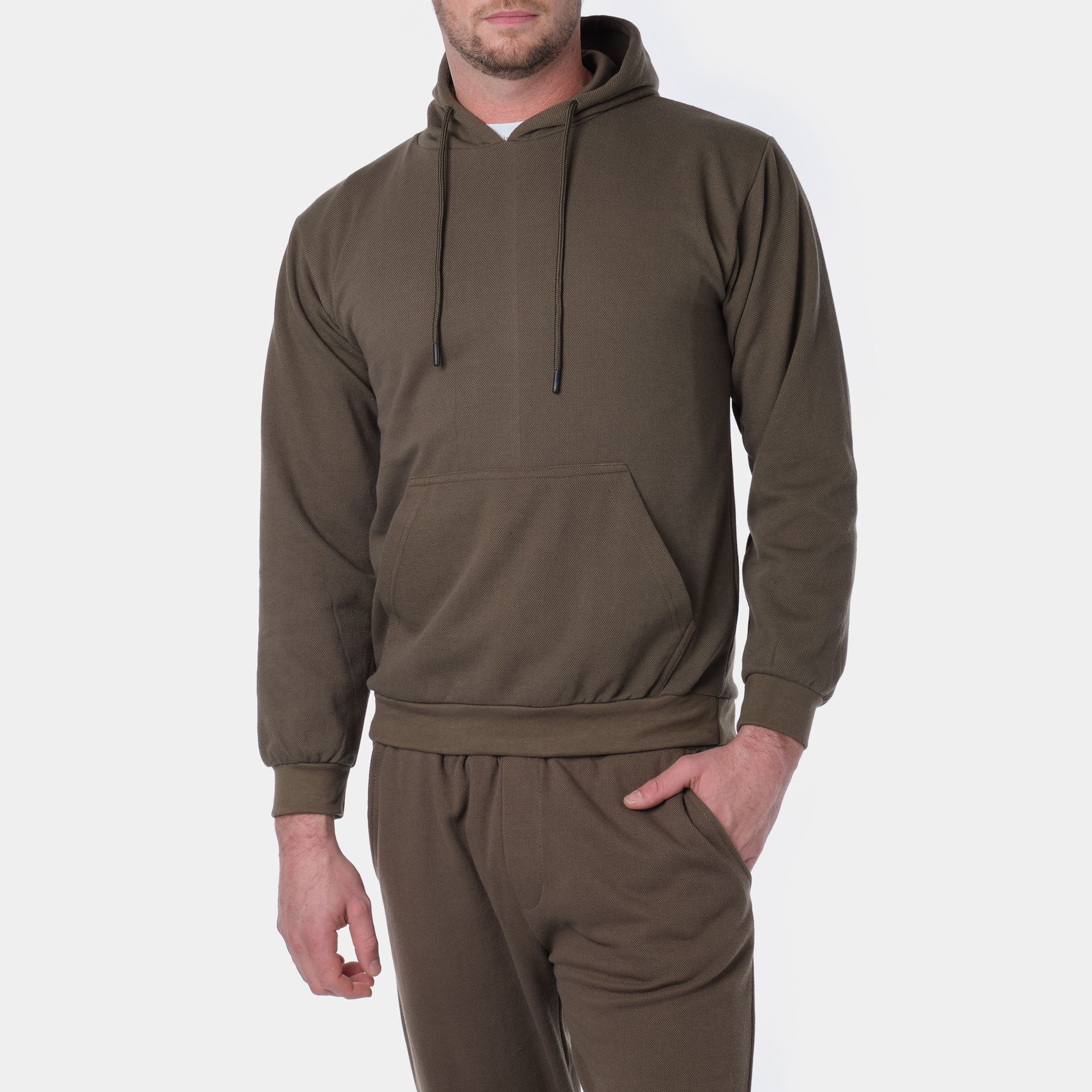 Großhändler Hopenlife - Kapuzenpullover aus Piqué-Strick