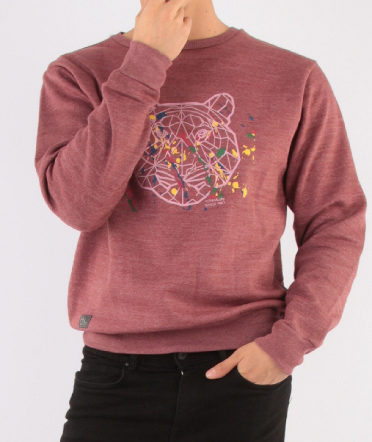 Mayorista Hopenlife - Sudadera con cuello redondo estampada – fin de serie