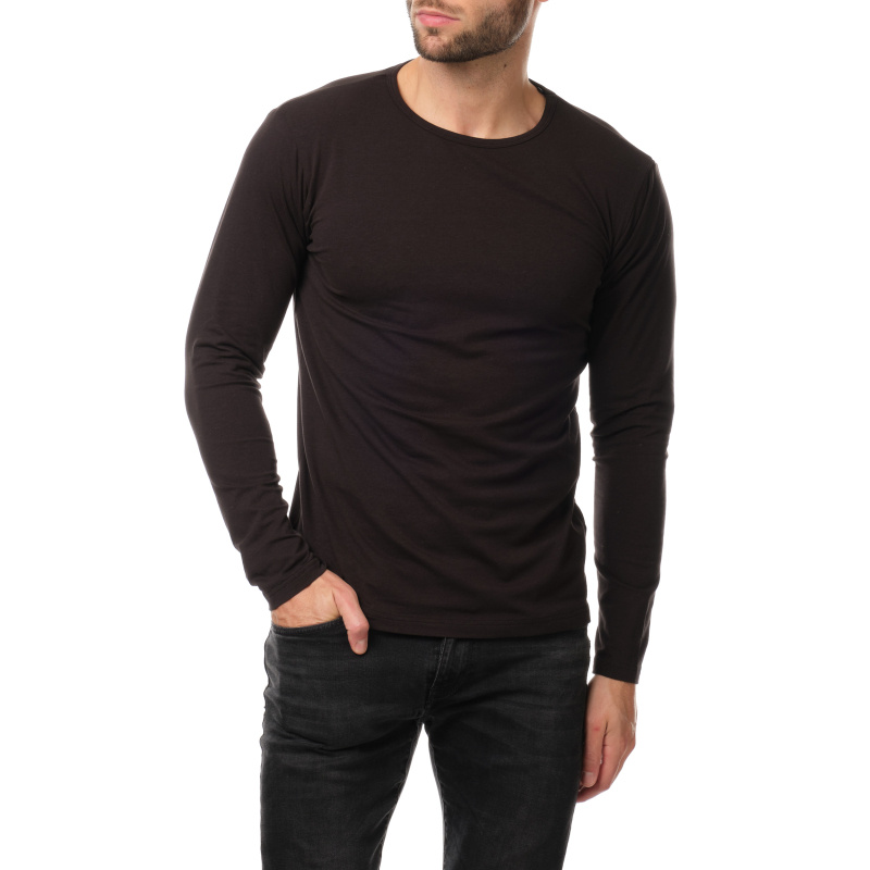 Grossiste Hopenlife - T-shirt manches longues uni