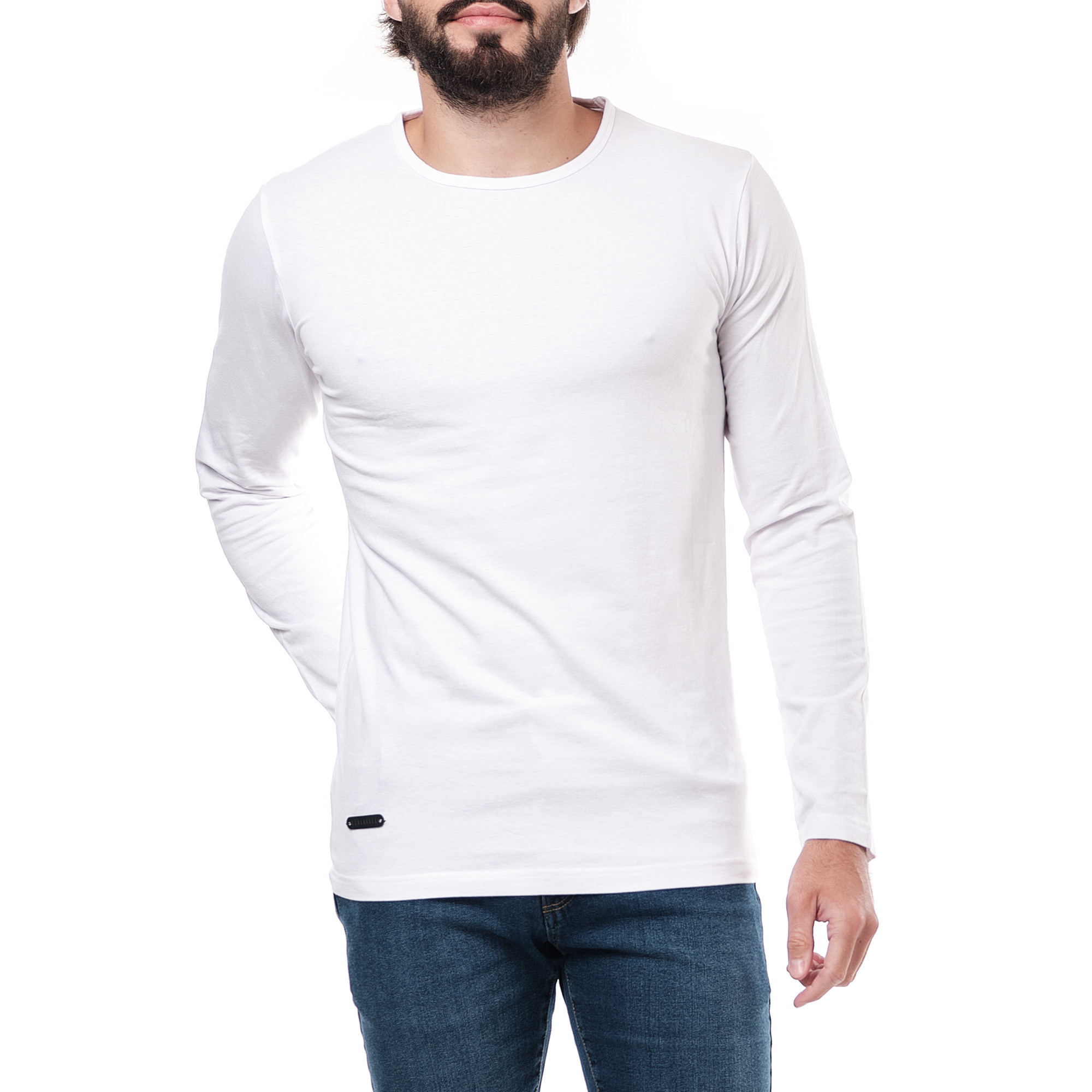 Wholesaler Hopenlife - Long-sleeved round-neck t-shirt: End of series